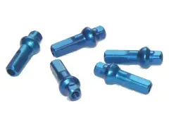 Sapim "Double Square Polyax Alu Secure Lock" Spoke Nipple Sapim "Double Square Polyax Alu Secure Lock" Spoke Nipple