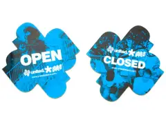 United Bikes "Open/Closed" Sign United Bikes "Open/Closed" Sign