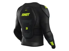 Shot Race Gear "Airlight" Protection Jacket (long sleeve) - Black/Neon Yellow Shot Race Gear "Airlight" Protection Jacket (long sleeve) - Black/Neon Yellow