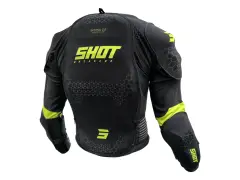 Shot Race Gear "Optimal 2.0" Protection Jacket - Black/Neon Yellow Shot Race Gear "Optimal 2.0" Protection Jacket - Black/Neon Yellow