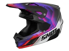 Shot Race Gear "Speed Kid Olymp" Fullface Helmet - Purple Pearly Shot Race Gear "Speed Kid Olymp" Fullface Helmet - Purple Pearly