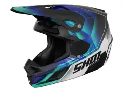 Shot Race Gear "Speed Olymp" Fullface Helmet - Blue Pearly Shot Race Gear "Speed Olymp" Fullface Helmet - Blue Pearly