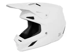 Shot Race Gear "Speed Solid" Fullface Helmet - White Glossy Shot Race Gear "Speed Solid" Fullface Helmet - White Glossy