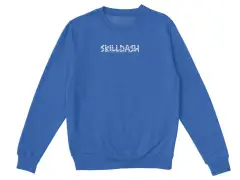Skilldash "Grind On Sweater" Pullover - Blue Skilldash "Grind On Sweater" Pullover - Blue