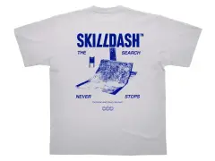 Skilldash "The Search Quarter" T-Shirt - White Skilldash "The Search Quarter" T-Shirt - White
