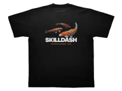 Skilldash "Thrive Koi" T-Shirt - Black Skilldash "Thrive Koi" T-Shirt - Black