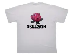 Skilldash "Thrive Lotus" T-Shirt - White Skilldash "Thrive Lotus" T-Shirt - White
