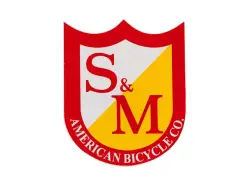 S&M Bikes "Medium Shield" Sticker S&M Bikes "Medium Shield" Sticker
