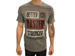 Stay Strong "BFS" T-Shirt - Charcoal/Maroon Stay Strong "BFS" T-Shirt - Charcoal/Maroon