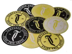 Tempered Bikes "Abyss" Stickerset Tempered Bikes "Abyss" Stickerset