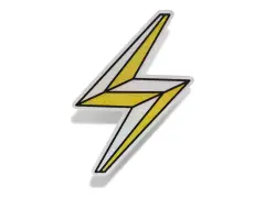 Thousand "Lightning Bolt" Reflective Sticker Thousand "Lightning Bolt" Reflective Sticker
