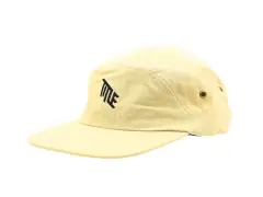 Title MTB "5 Panel" Cap - Yellow Title MTB "5 Panel" Cap - Yellow