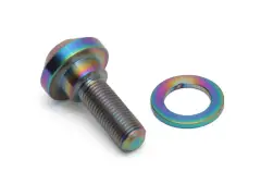 TLC Bikes "Metric Titanium 10mm (3/8") Female" Hub Bolt TLC Bikes "Metric Titanium 10mm (3/8") Female" Hub Bolt