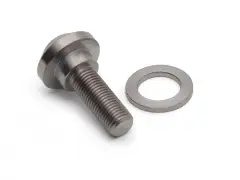 TLC Bikes "Metric Titanium 10mm (3/8") Female" Hub Bolt TLC Bikes "Metric Titanium 10mm (3/8") Female" Hub Bolt