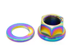 TLC Bikes "Titanium 14mm" Axle Nut TLC Bikes "Titanium 14mm" Axle Nut