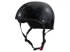 Triple 8 "Certified Sweatsaver" BMX Helmet - Black Glitter Triple 8 "Certified Sweatsaver" BMX Helmet - Black Glitter