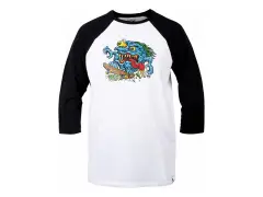 TSG "Skatecreep Raglan" 3/4 Longsleeve - Grey Melange/Black TSG "Skatecreep Raglan" 3/4 Longsleeve - Grey Melange/Black