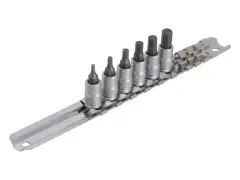 Unior "187HHXP6" Innensechskant-Bitnuss Set - 1/4 Zoll, 2,5 bis 7mm Unior "187HHXP6" Innensechskant-Bitnuss Set - 1/4 Zoll, 2,5 bis 7mm
