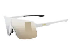 uvex "ramp" Sonnenbrille - Mirror Gold Lens / White Matt uvex "ramp" Sonnenbrille - Mirror Gold Lens / White Matt