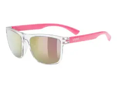 uvex "rookie" Sonnenbrille - Mirror Pink Lens / Clear-Pink (Kids) uvex "rookie" Sonnenbrille - Mirror Pink Lens / Clear-Pink (Kids)