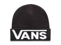 Vans "Drop V Tall" Beanie - Black Vans "Drop V Tall" Beanie - Black