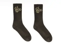 Vans "Lewis Mills Crew" Socks - Black Vans "Lewis Mills Crew" Socks - Black