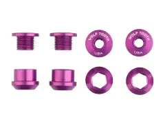 Wolf Tooth "1x" Chainring Bolt Set - 4 pcs Wolf Tooth "1x" Chainring Bolt Set - 4 pcs
