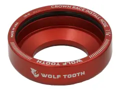 Wolf Tooth Aufschlagadapter für Gabelkonus - 30 mm (1 1/8 Zoll) Wolf Tooth Aufschlagadapter für Gabelkonus - 30 mm (1 1/8 Zoll)