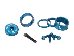 Wolf Tooth "Bling Kit" MTB Headset Spacer Set with Stem Cap Wolf Tooth "Bling Kit" MTB Headset Spacer Set with Stem Cap
