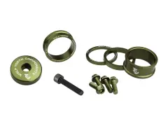 Wolf Tooth "Bling Kit" MTB Headset Spacer Set with Stem Cap Wolf Tooth "Bling Kit" MTB Headset Spacer Set with Stem Cap