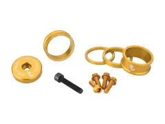 Wolf Tooth "Bling Kit" MTB Headset Spacer Set with Stem Cap Wolf Tooth "Bling Kit" MTB Headset Spacer Set with Stem Cap