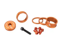 Wolf Tooth "Bling Kit" MTB Headset Spacer Set with Stem Cap Wolf Tooth "Bling Kit" MTB Headset Spacer Set with Stem Cap