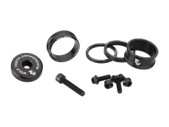 Wolf Tooth "Bling Kit" MTB Headset Spacer Set with Stem Cap Wolf Tooth "Bling Kit" MTB Headset Spacer Set with Stem Cap