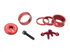 Wolf Tooth "Bling Kit" MTB Headset Spacer Set with Stem Cap Wolf Tooth "Bling Kit" MTB Headset Spacer Set with Stem Cap
