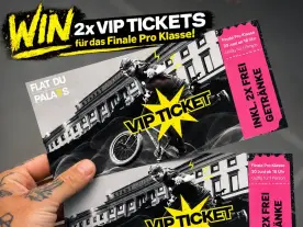 WIN, WIN, WIN! - 2x VIP Tickets for Flat Du Palais in Stuttgart