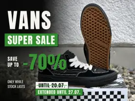 Vans Super Sale - erweitert bis zum 27.07.2026
