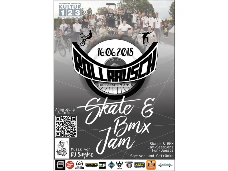 BMX & Skate Contest - Rollrausch Rüsselsheim 2018 BMX & Skate Contest - Rollrausch Rüsselsheim 2018