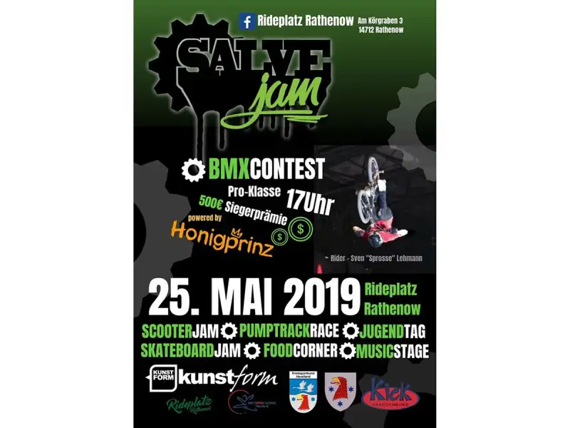 BMX Event: Rathenow Salvejam 2019 BMX Event: Rathenow Salvejam 2019