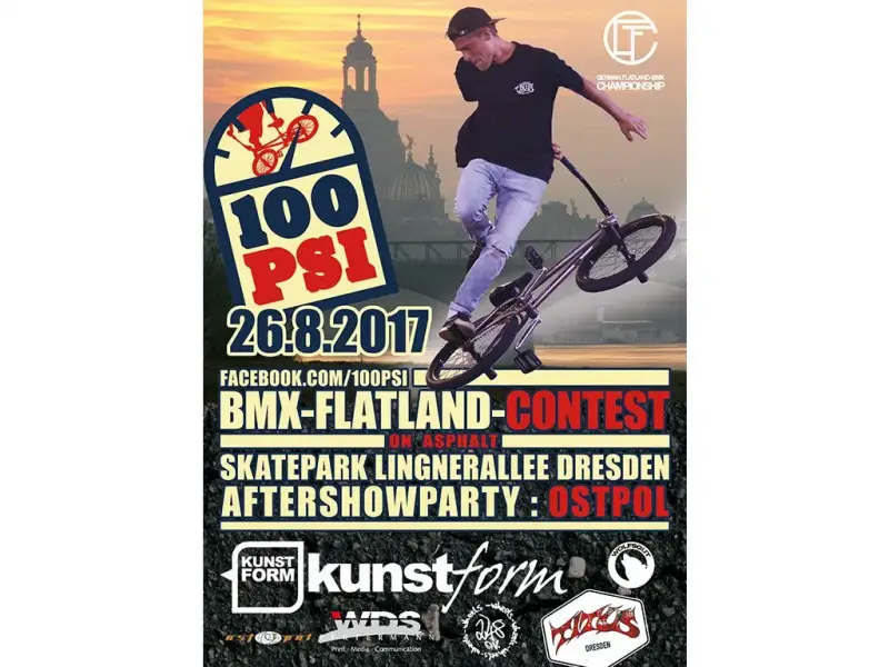 BMX Flatland "100PSI" Contest 2017 BMX Flatland "100PSI" Contest 2017