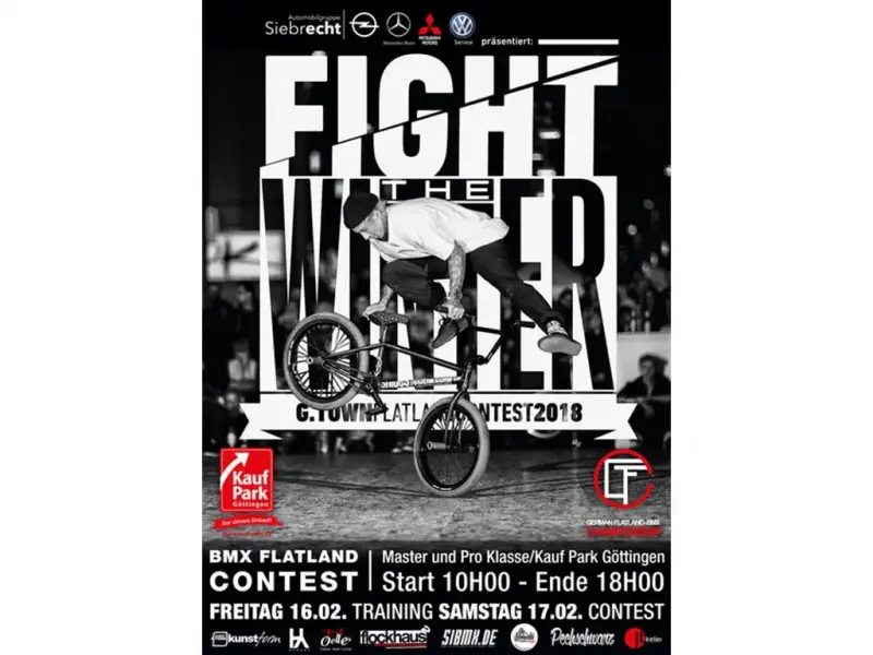 Fight the Winter 2018 Flatland-BMX Contest Fight the Winter 2018 Flatland-BMX Contest