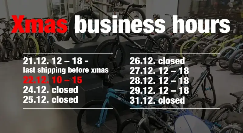 Xmas 2018 - Dates and Business Hours Xmas 2018 - Dates and Business Hours