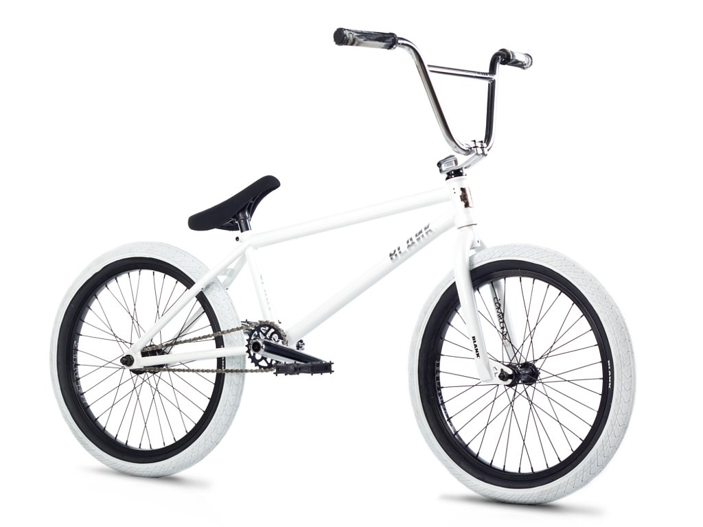 black and white bmx