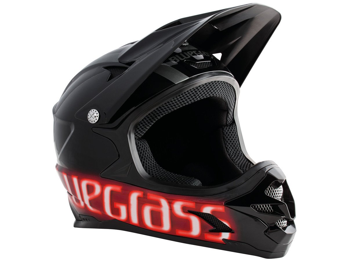 Bluegrass "Intox" Fullface Helmet - Black | Kunstform BMX Shop ...