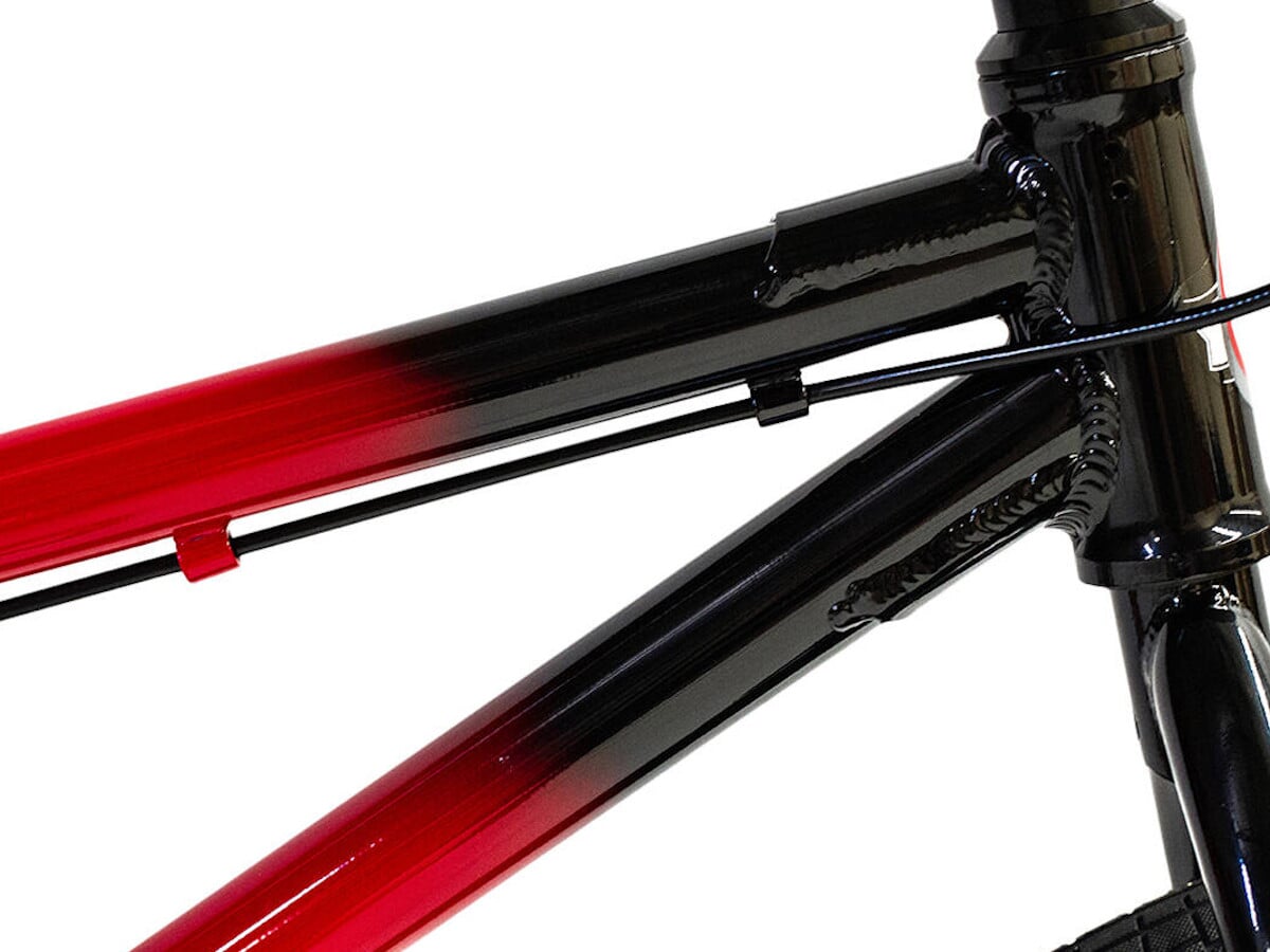bmx bikes black and red