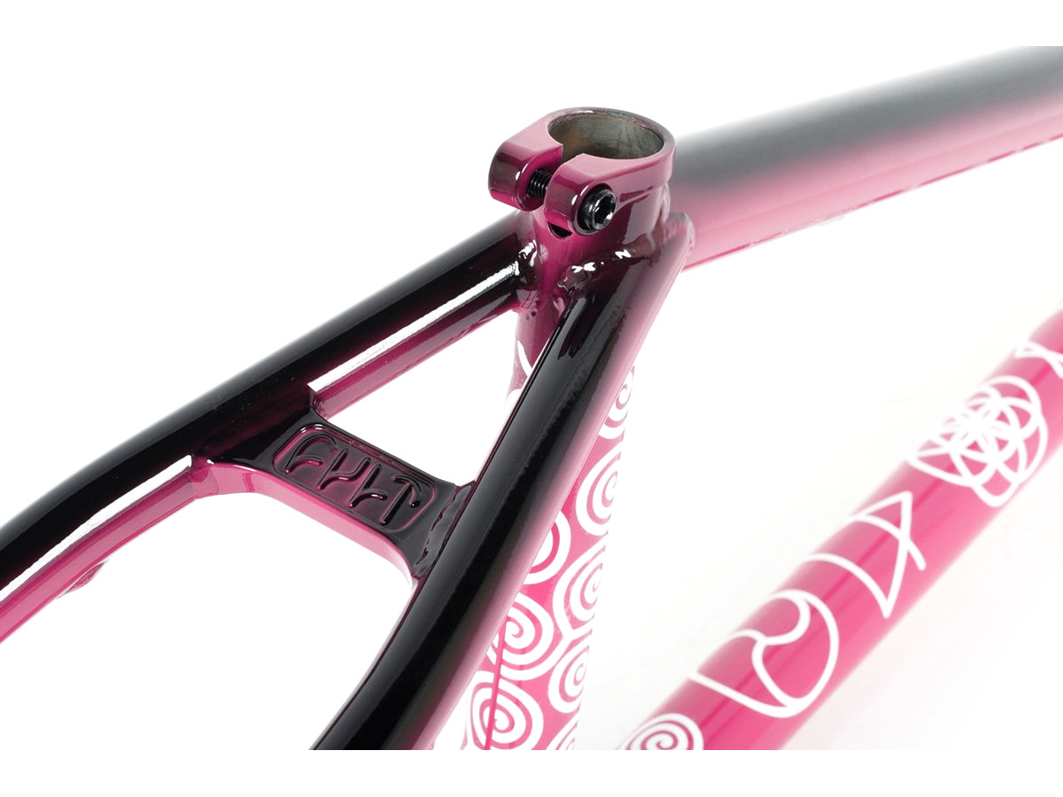 Cult Crew Ak 2019 Bmx Rahmen Pink Black Kunstform Bmx Shop