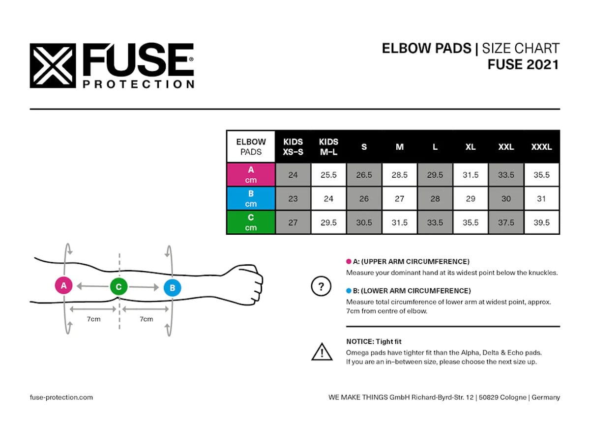 FUSE Delta V2 Elbow Pad  kunstform BMX Shop & Mailorder - worldwide  shipping