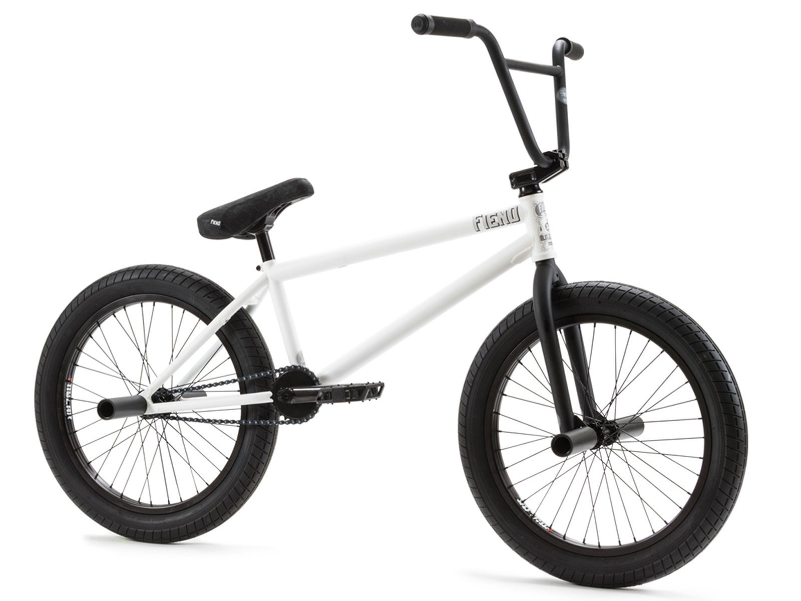 black and white bmx bike