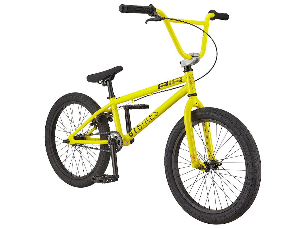 Slechte factor Omgeving Orkaan GT Bikes "Air" BMX Bike - Glossy Yellow | kunstform BMX Shop & Mailorder -  worldwide shipping