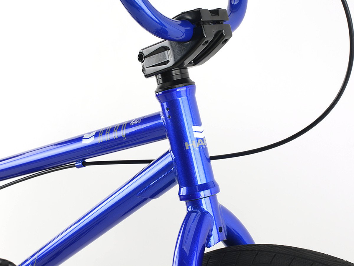 haro blue bmx