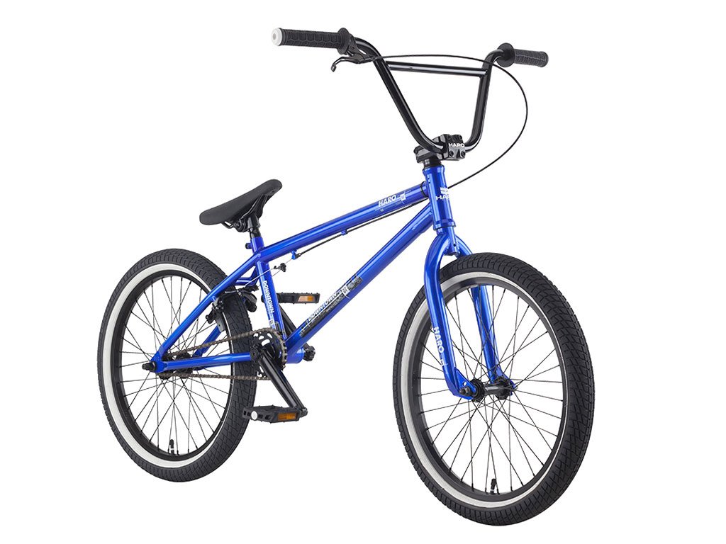 haro blue bmx